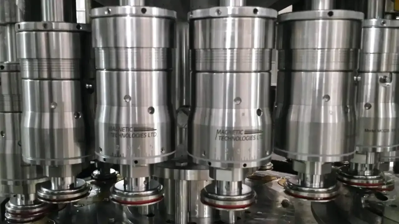 Capper Clutch Chuck on Krones 24 Head Capper