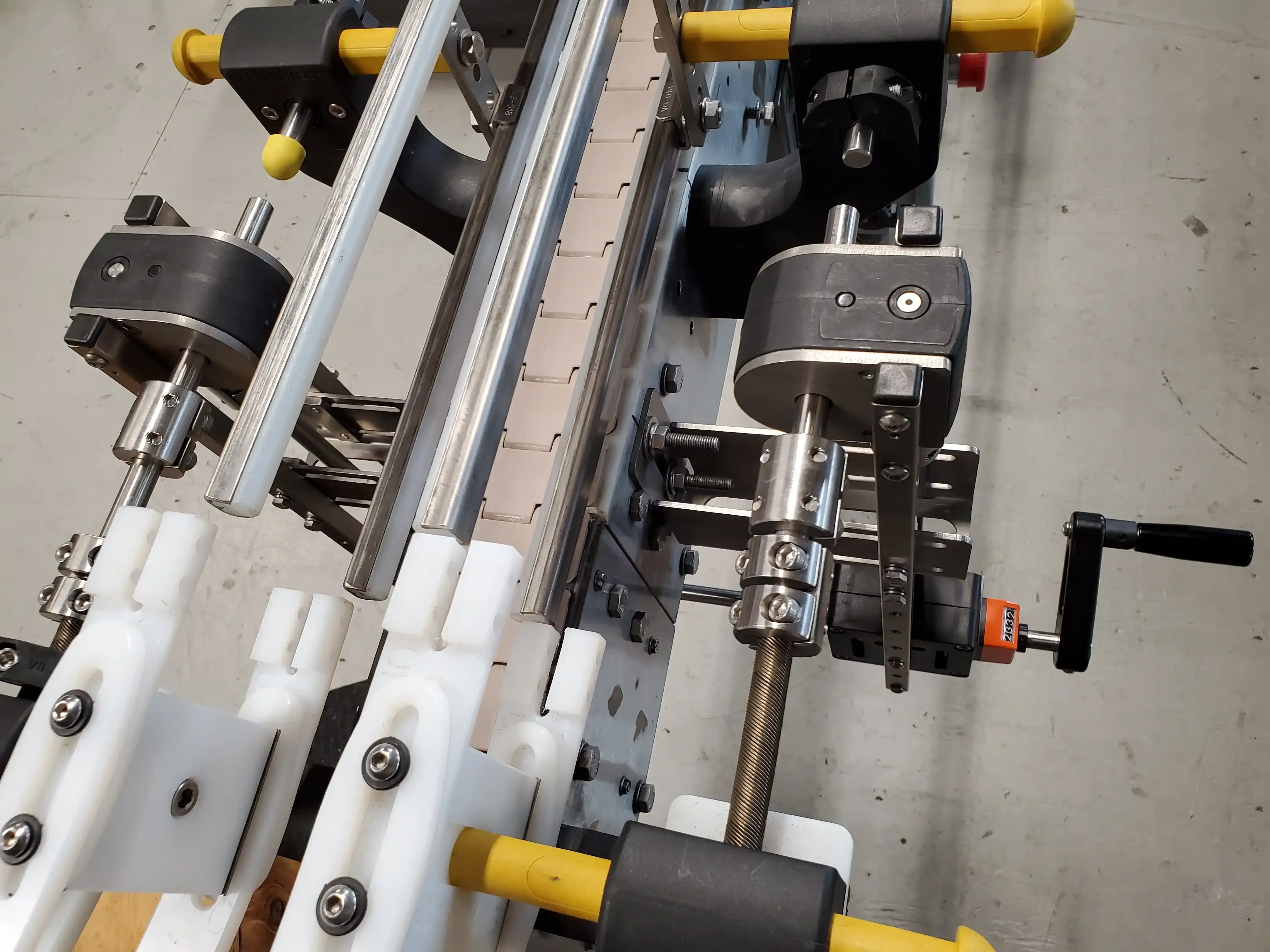 Easy Adjust Rails Dual Side Adjuster Top View