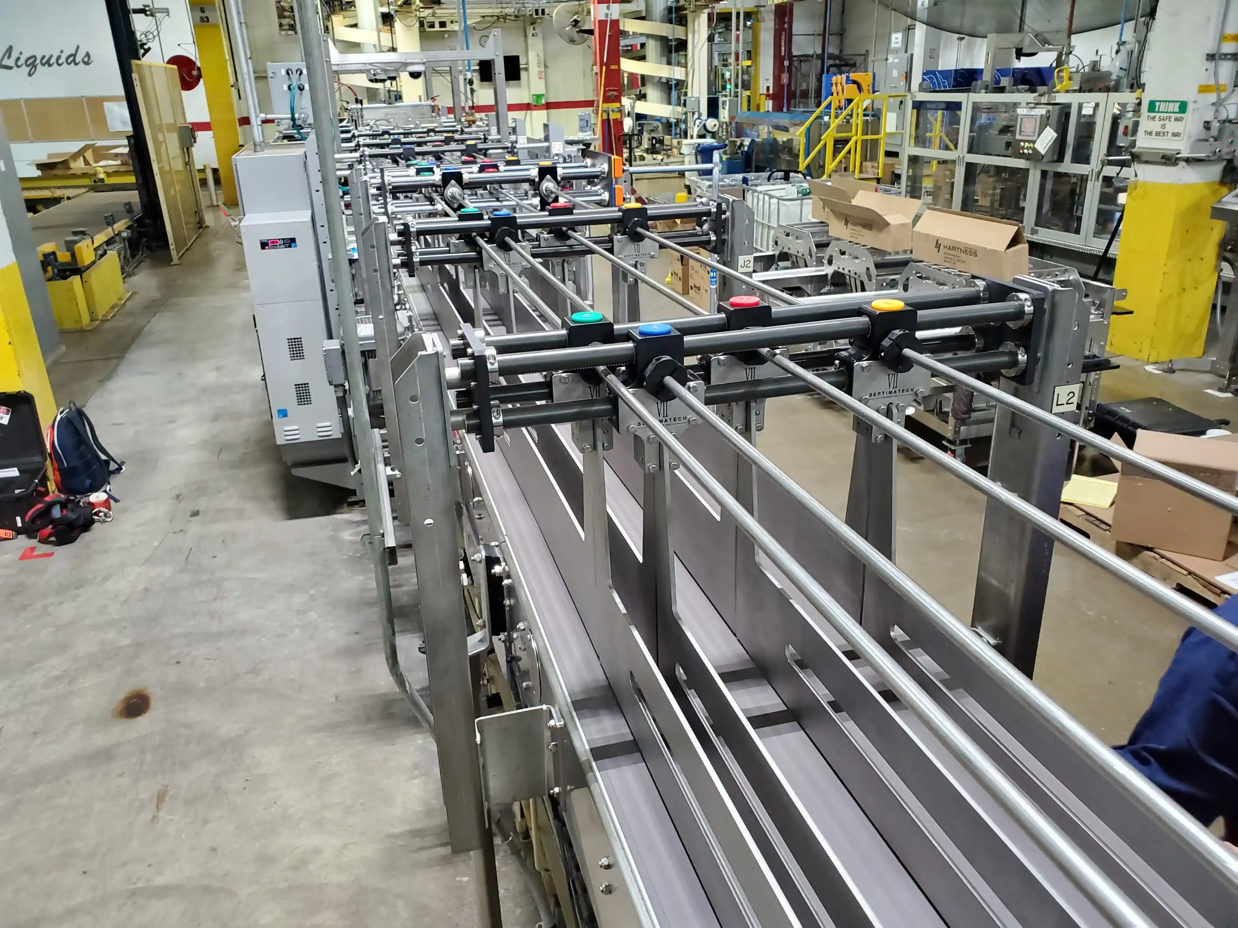 Multi-Lane Adjustment System in Homecare Packaging Facility