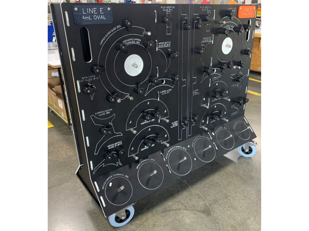 5 S Change Parts Storage Cart