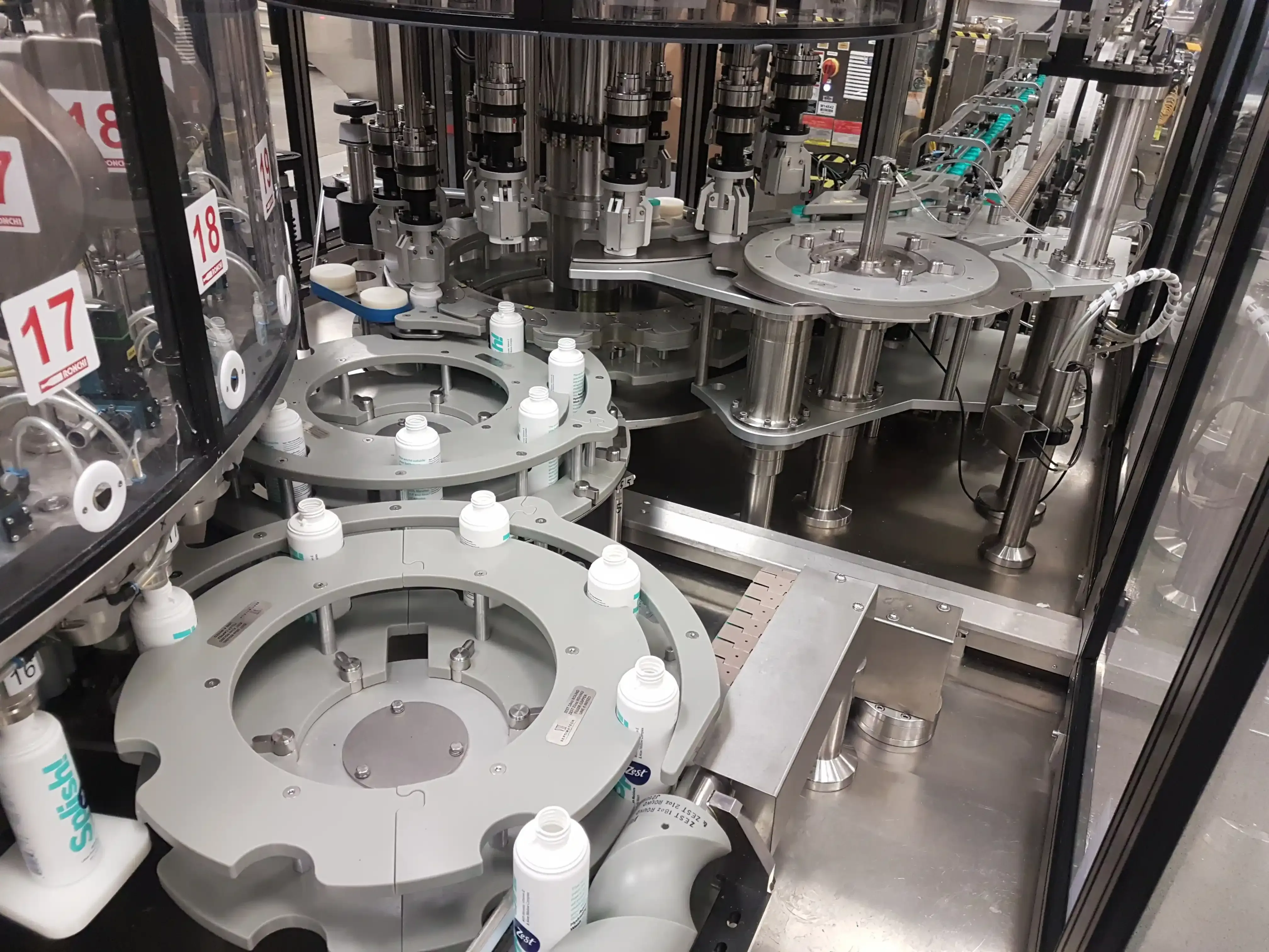 Filler Capper changeover parts