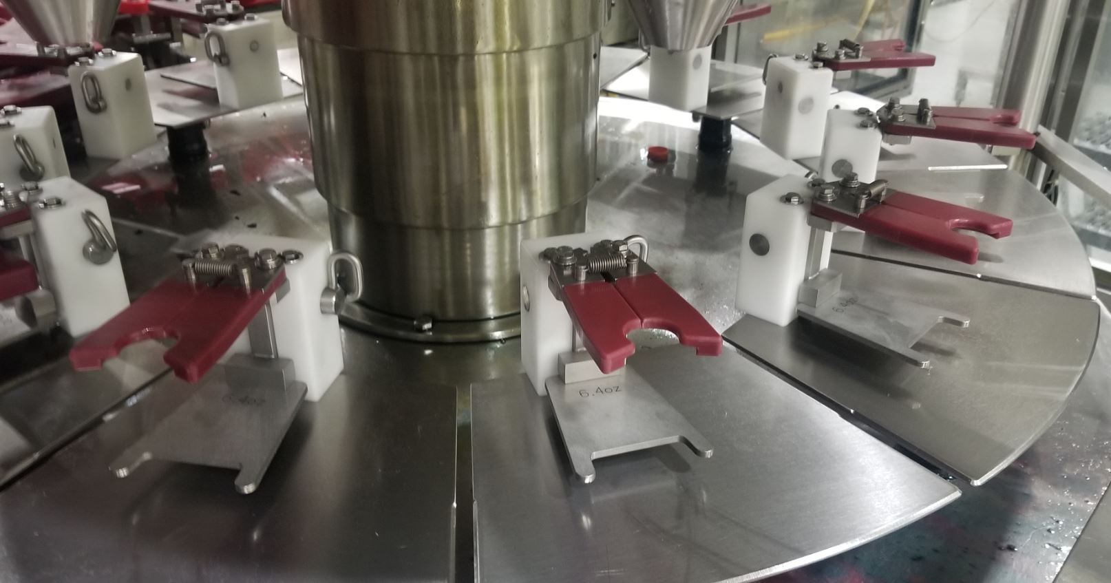 Filler Quick Change Bottle Positioner