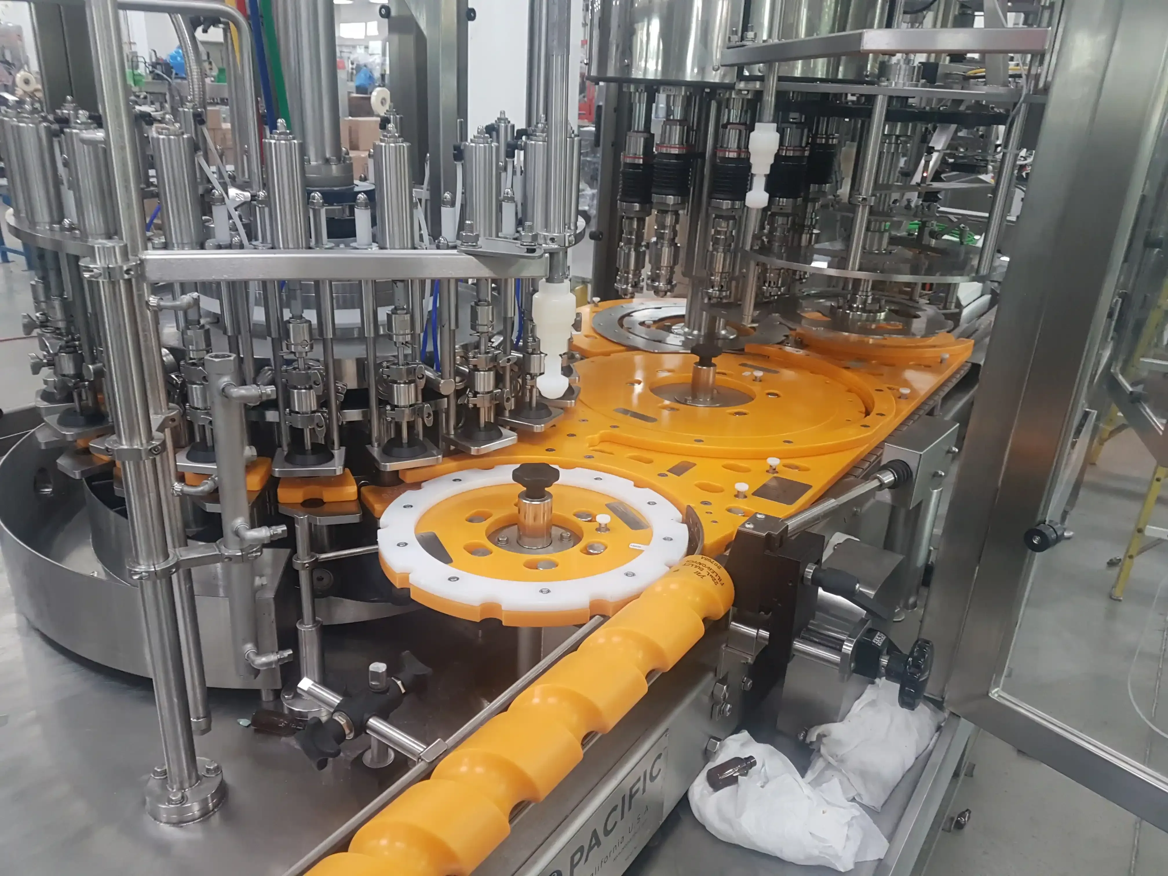 Filler with Septimatech change parts