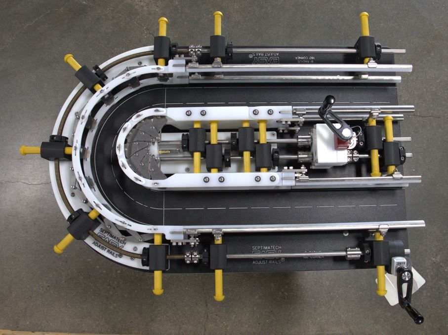 150mm Radius Conveyor Dual Adjust Side Guides 2024 08 27 152749 ndue