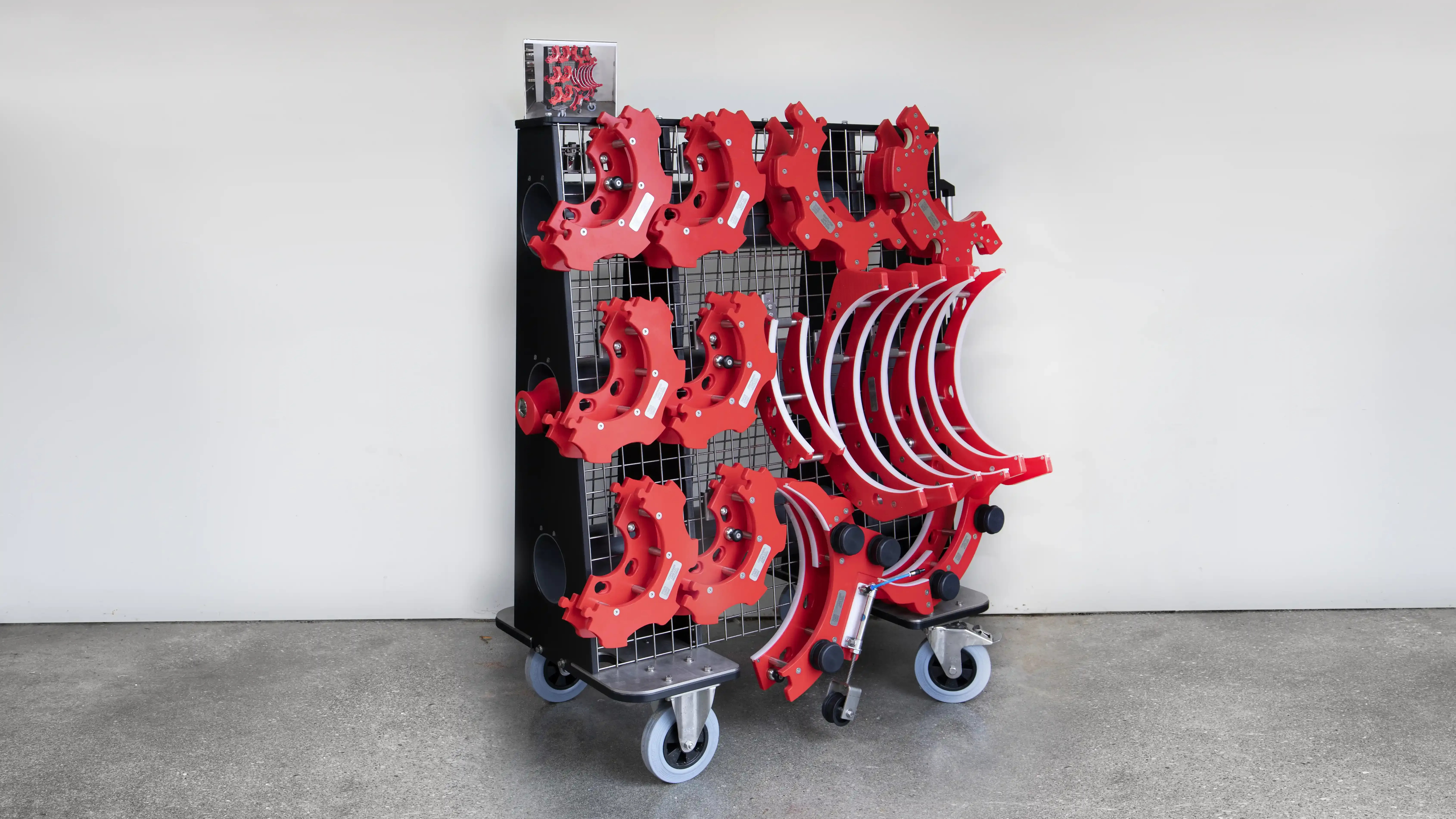 Easy Changeover Cart Filler Capper Parts Configuration 1