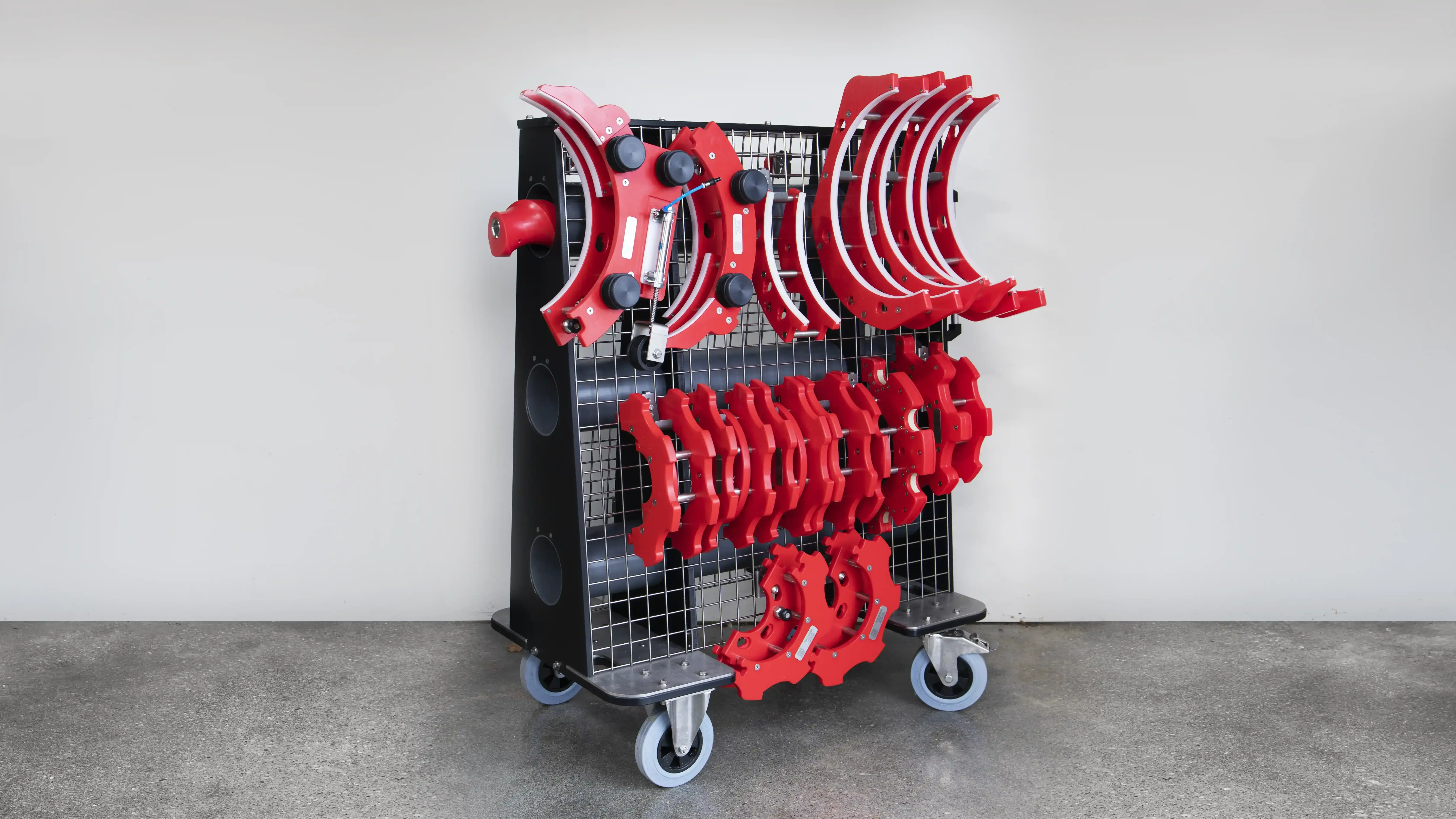 Easy Changeover Cart Filler Capper Parts Configuration 2