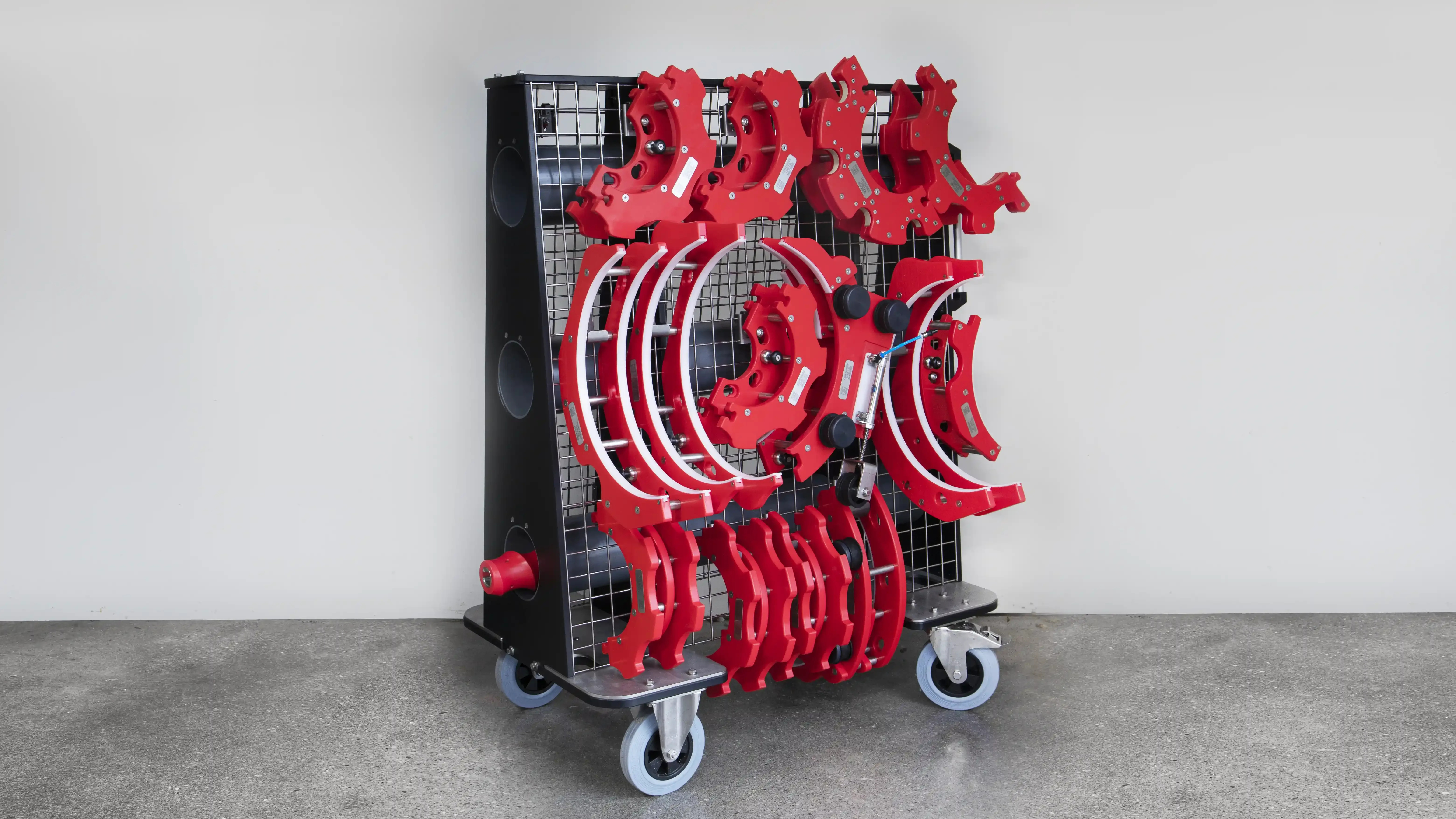Easy Changeover Cart Filler Capper Parts Configuration 3