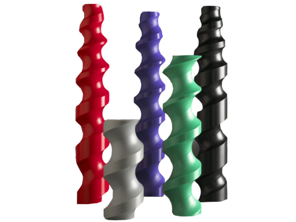 Feed Screws Color Options
