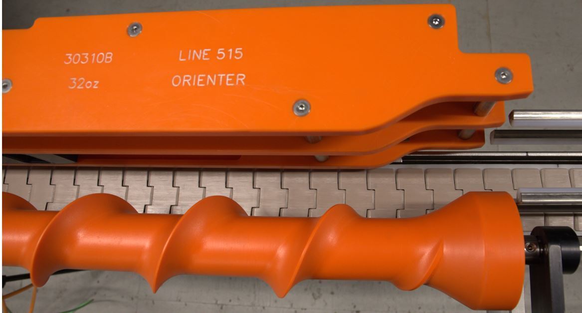 Inverse Taper Feed Screw